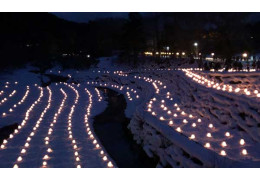 Lễ hội nhà tuyết Kamakura tại Yunishigawa Onsen